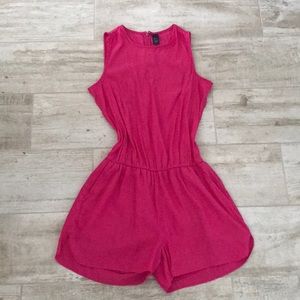 GAP Hot Pink Romper